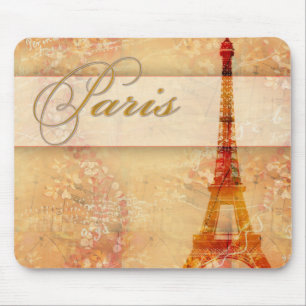 Love in Paris Mouse Mat