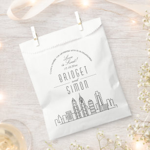 Love in Philadelphia   Wedding Favour Bags