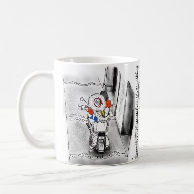 Love in Portofino Coffee Mug (Left)