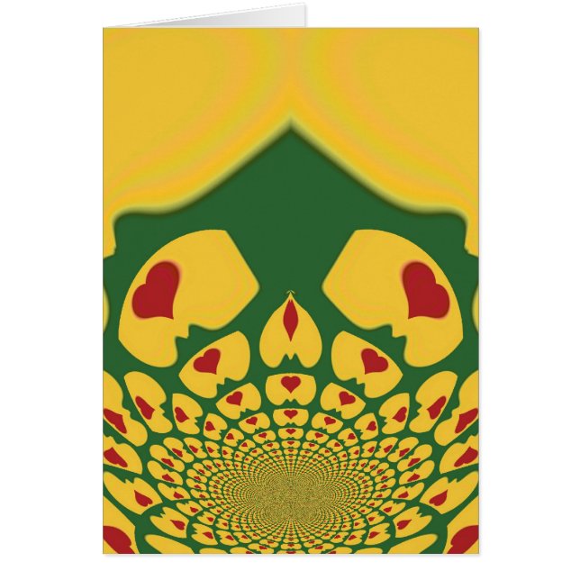 Love in Rasta Colours: Reggae Hearts (Front)