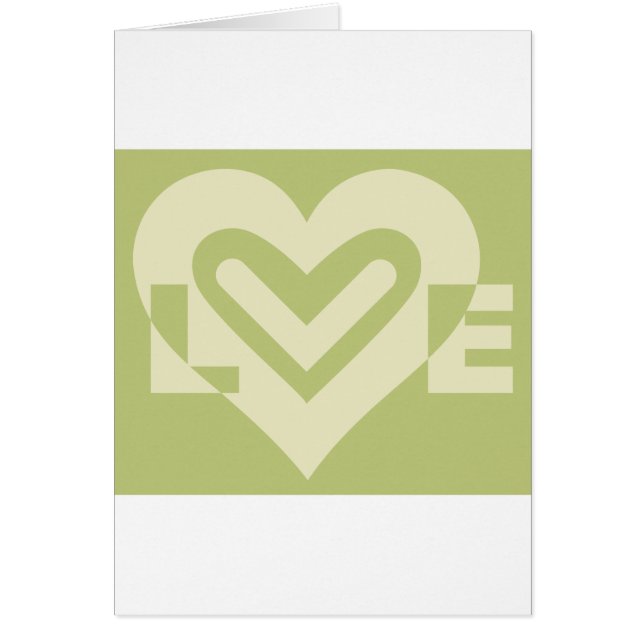 Love in Sage Green (Front)