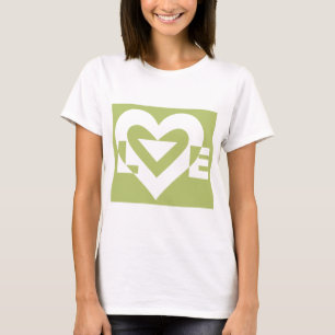 Love in Sage Green T-Shirt