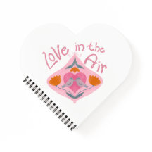 Love in the air valentine birds and flowers