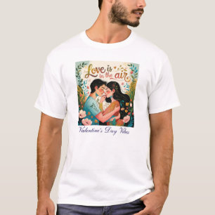 Love in the Air – Valentine’s Day Vibes T-Shirt