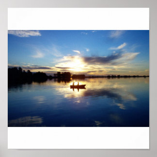 Love in the boat poster