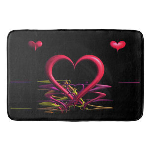 Love in the Darkness Bath Mat