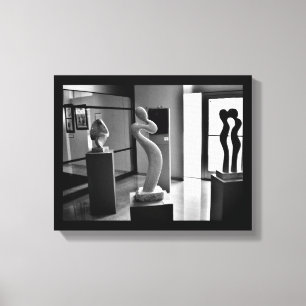 Love in the Museum Canvas Print