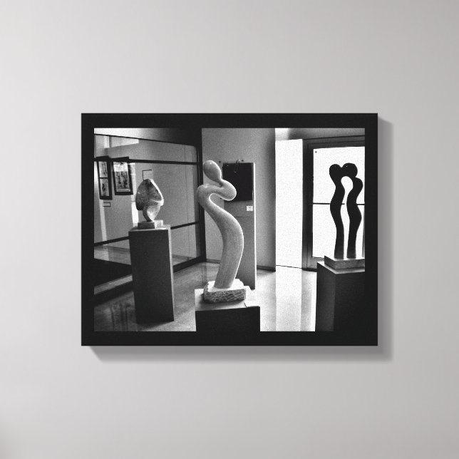 Love in the Museum Canvas Print (Front)