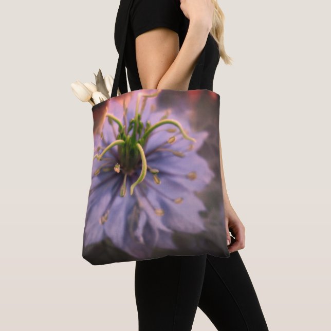Love in the Myst Brushed Polyester Tote Bag (Close Up)