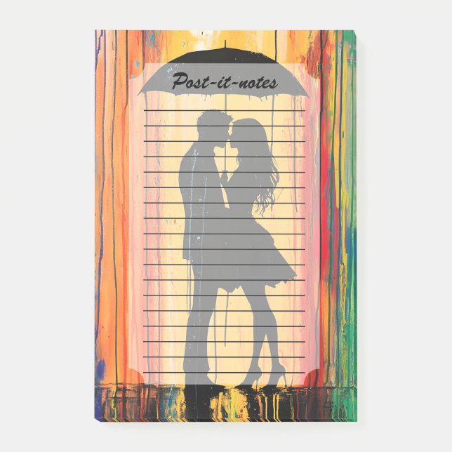 Love in the Rainbows Post-it Notes (Front)