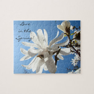 Love in the Spring! puzzles Blue Sky Magnolias