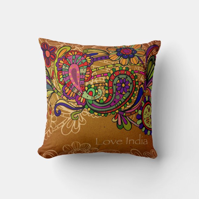 Love India Cushion (Front)