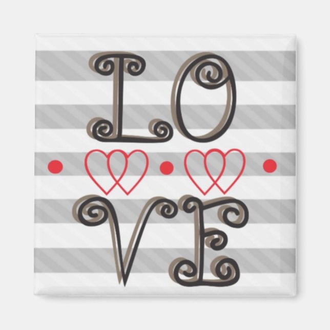 Love Infinity Times Infinity Magnet (Front)