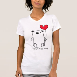 Love-Infused Laughter: Valentine's-themed Apparel T-Shirt