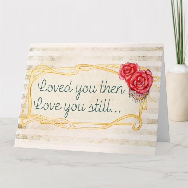 Love Inspirational Quote Card (Front)