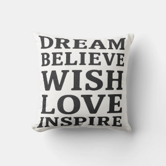 Love Inspire – Motivational Quote Pillow Print