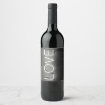 Love Inspired Modern Neon Sign in Black and White