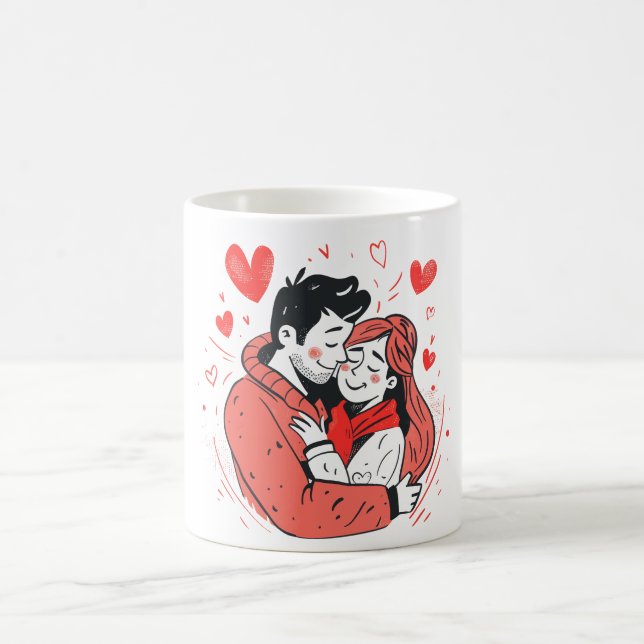 Love-Inspired Mugs for Valentine's Day (Center)