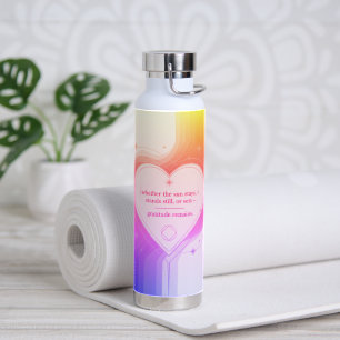 Love & Intention Collection Gratitude Remains™ W Water Bottle