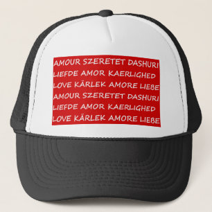 Love International Trucker Hat