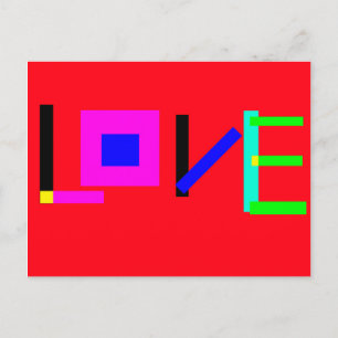 Love Invitation Postcard