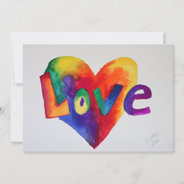 Love Invites, Invitations, or Announcements (Front)