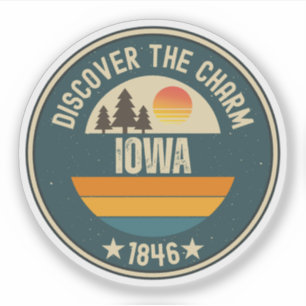 Love Iowa - Cute IA State Souvenir