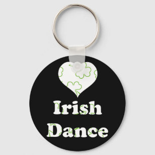 Love Irish Dance Key Ring