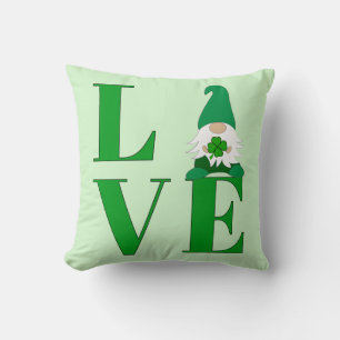 Love Irish Gnome Cushion