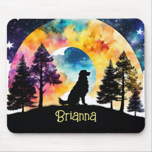 Love is a Dog waiting for you *Personalise* Mouse Mat