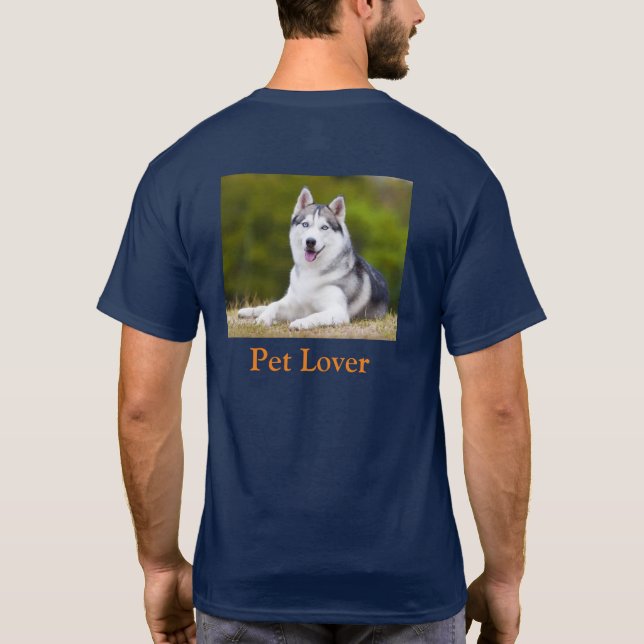 "Love is a Four-Legged Word" T-Shirt (Back)