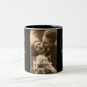 Love Is A Many Splendid Thing Engagement Party Mug