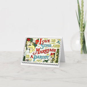 Love is a Song Valentine Greeting Card