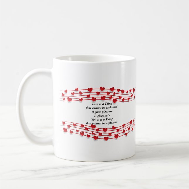 Love is a Thing mug (Left)