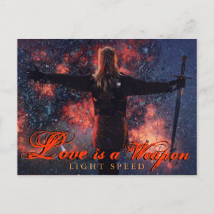 Love is a Weapon- Post Card
