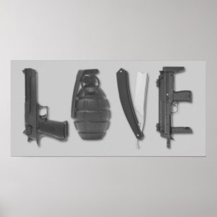 Love Is A Weapon Poster