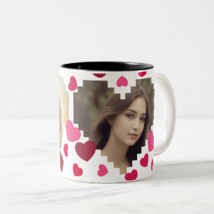 Love is all around  Two-Tone coffee mug