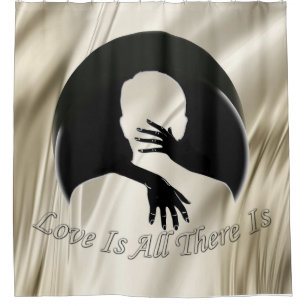 Love is All there is Shower Curtain