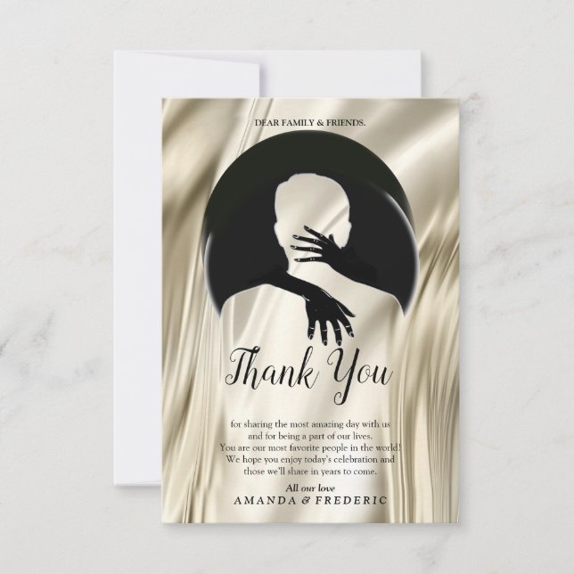 Love is All there is Thank You card (Front)