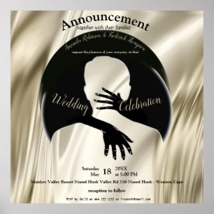 Love is All there is Wedding Announcements Poster