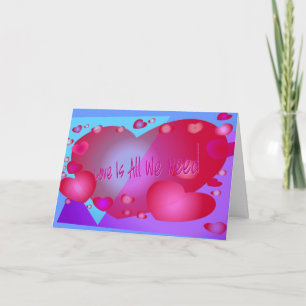 Love Is All We Need Holiday Card