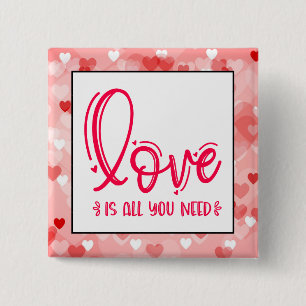 Love is All You Need-76756 Paper Bowls 15 Cm Square Badge