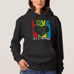 Love Is All You Need Autism Awareness Hoodie