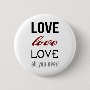 Love Is All You Need Button