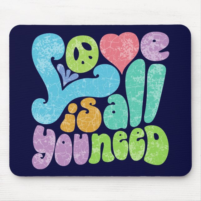Love is All You Need II Mouse Mat (Front)