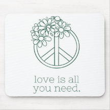 Love is All You Need: Inspirational Mousepad