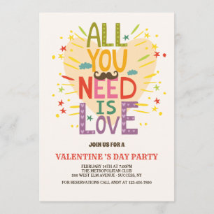 Love is All You Need Invitation