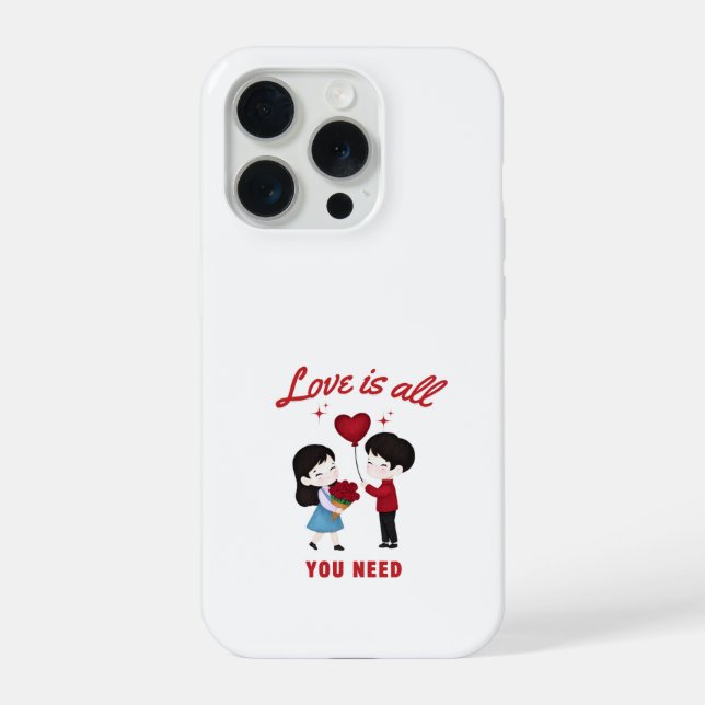 Love Is All You Need iPhone Case (Back)