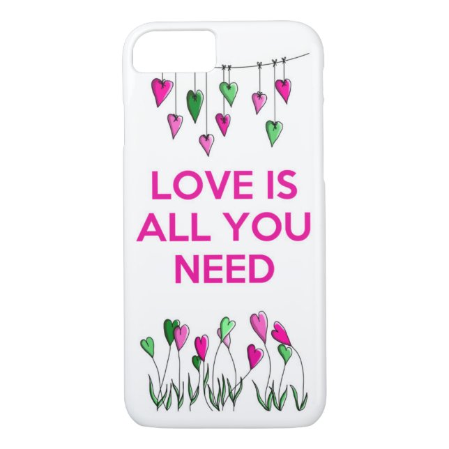 Love is all You Need.jpg Case-Mate iPhone Case (Back)