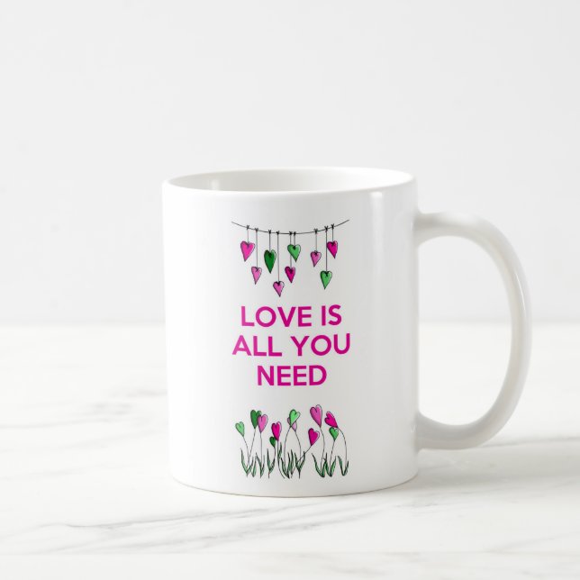 Love is all You Need.jpg Coffee Mug (Right)